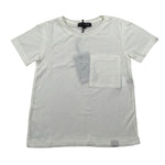 Imperial Kids T-Shirt Tinta Unita con Taschino per Bambino MBB9030B72 PANNA IMPERIAL KIDS 