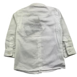 Shako' Long Sleeve Shirt Solid Color White For Newborn