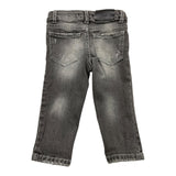 CESARE PACIOTTI jeans tinta unita con girovita regolabile Nero per Neonato PTP2333B NERO CESARE PACIOTTI 