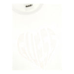 Guess T-Shirt Girocollo Tinta Unita con Stampa Logo per Bambina J4RI46J131 BIANCO GUESS 