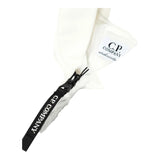 CP Company Plain Zip Up Jacket White for Kids