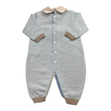 MARLU' tutina multicolor con applicazioni Beige per Neonato IG6610 BEIGE MARLU' 