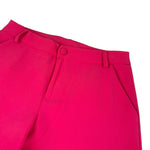 Fun & Fun Pantalone Tinta Unita Modello A Zampa per Bambina FNCJPT01018X FUXIA FUN & FUN 