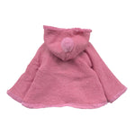 MAYORAL cappotto tinta unita modello con pelliccia e cappuccio Rosa per Neonata 2304X ROSA MAYORAL 