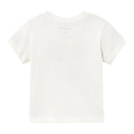 Mayoral T-Shirt Girocollo Tinta Unita con Stampa per Neonato 1056 BIANCO MAYORAL 