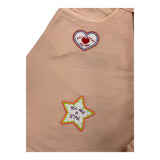 Philosophy Short Solid Color With Pink Strap For Girls