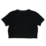 Just Cavalli T-Shirt Girocollo Tinta Unita con Logo per Bambina JGP26049TS NERO JUST CAVALLI 