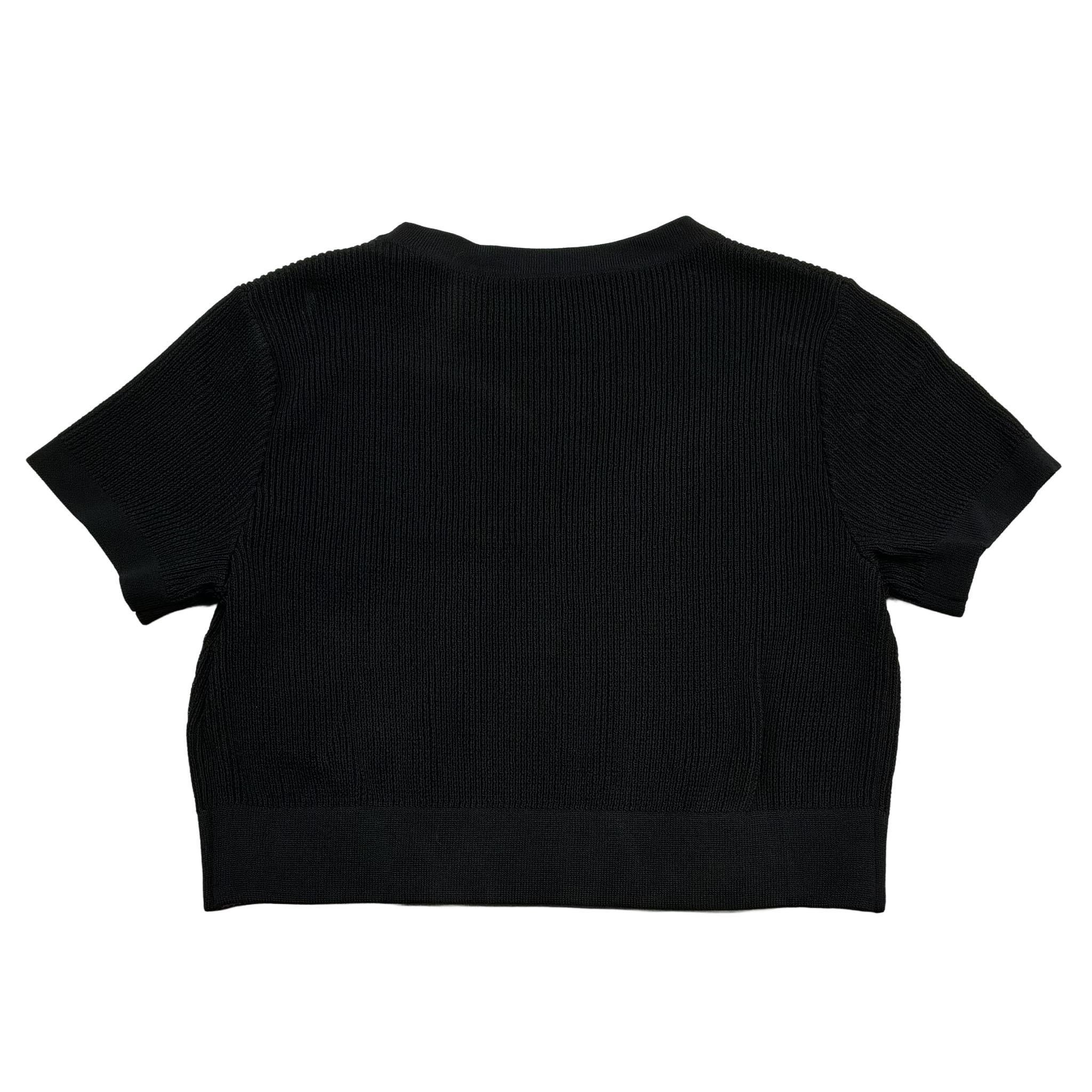 Just Cavalli T-Shirt Girocollo Tinta Unita con Logo per Bambina JGP26049TS NERO JUST CAVALLI 