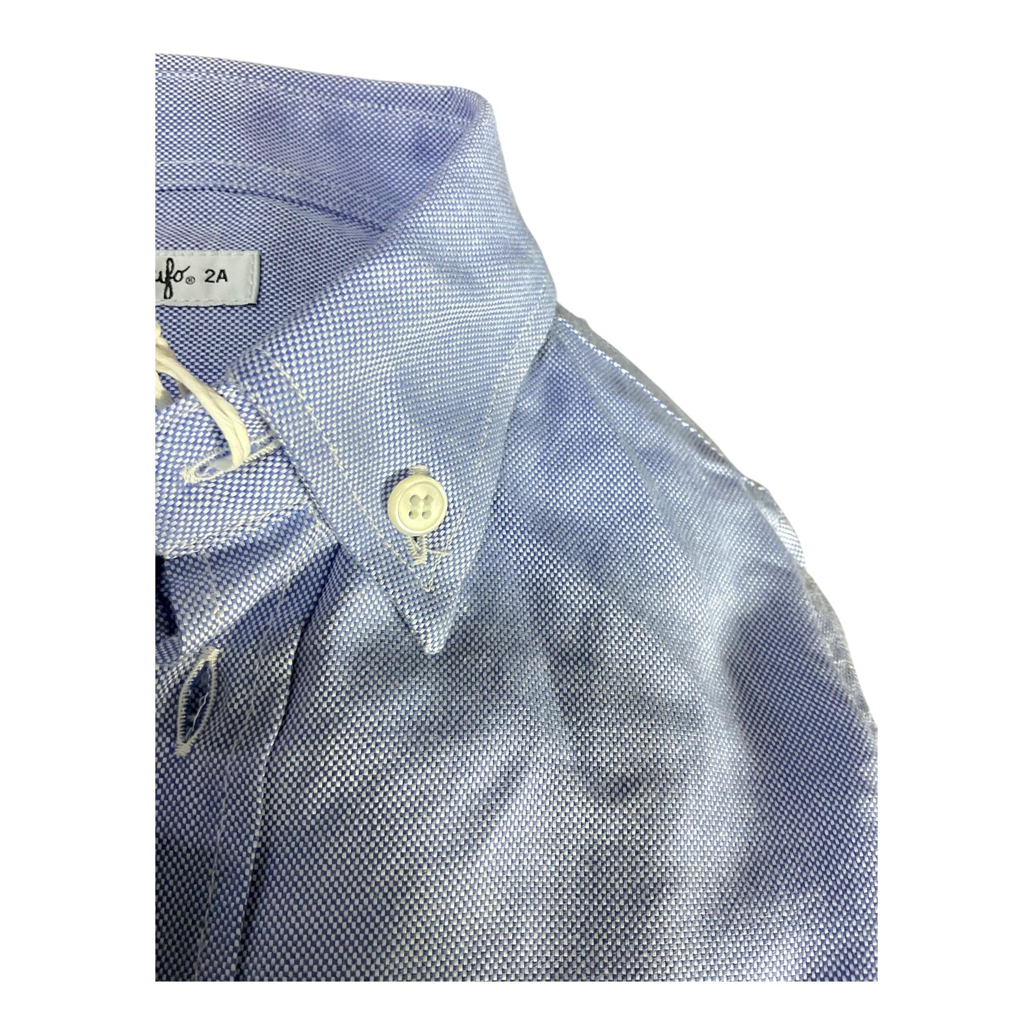IL GUFO camicia tinta unita con bottoni Azzurro per Neonato A24CL1540052 AZZURRO IL GUFO 