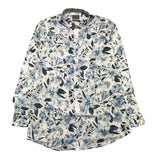 Dan John White Floral Print Long Sleeve Shirt For Boys