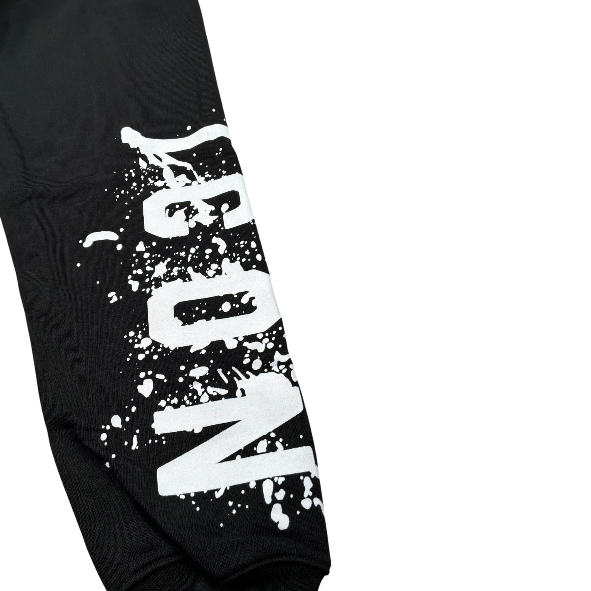 Icon Pantalone Tuta Tinta Unita con Logo per Bambino IBSP00521 NERO ICON 