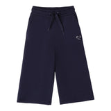 SARABANDA pantalone modello a palazzo tinta unita con elastico in vita Blu per Bambina 0A321 BLU SARABANDA 