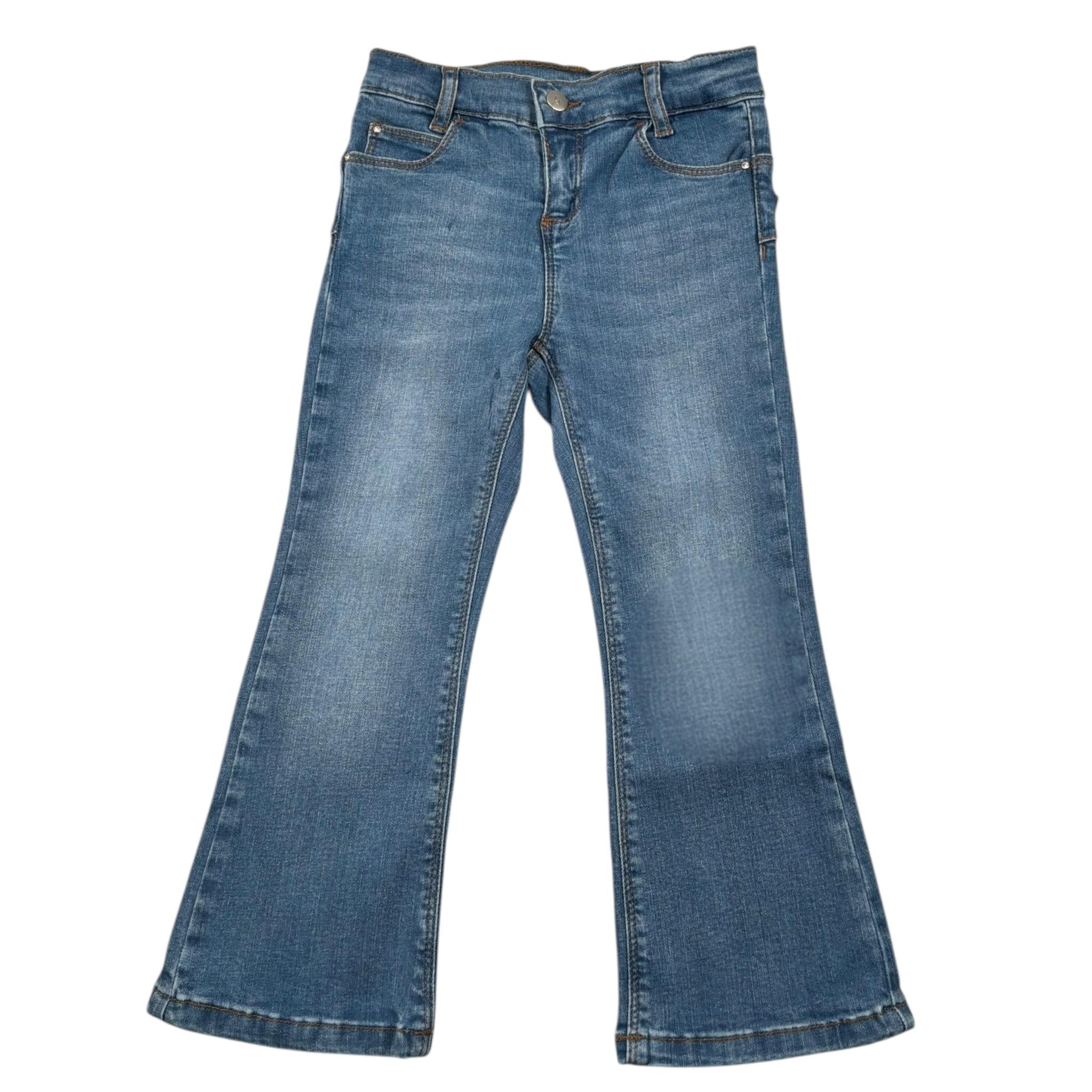 Liu Jo Jeans Tinta Unita con Girovita Regolabile per Neonata KA5067NX BLU LIU JO 