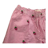 Saint Barth Short Bicolore con Fantasia A Righe per Bambina MEA001XX BIANCO/ROSA SAINT BARTH 