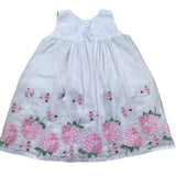 Monnalisa Abito Tinta Unita Giromanica con Brillantini per Bambina 317925 BIANCO MONNALISA 