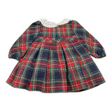 MAYORAL abito tinta unita con fantasia e colletto Blu per Neonata 2903 BLU MAYORAL 