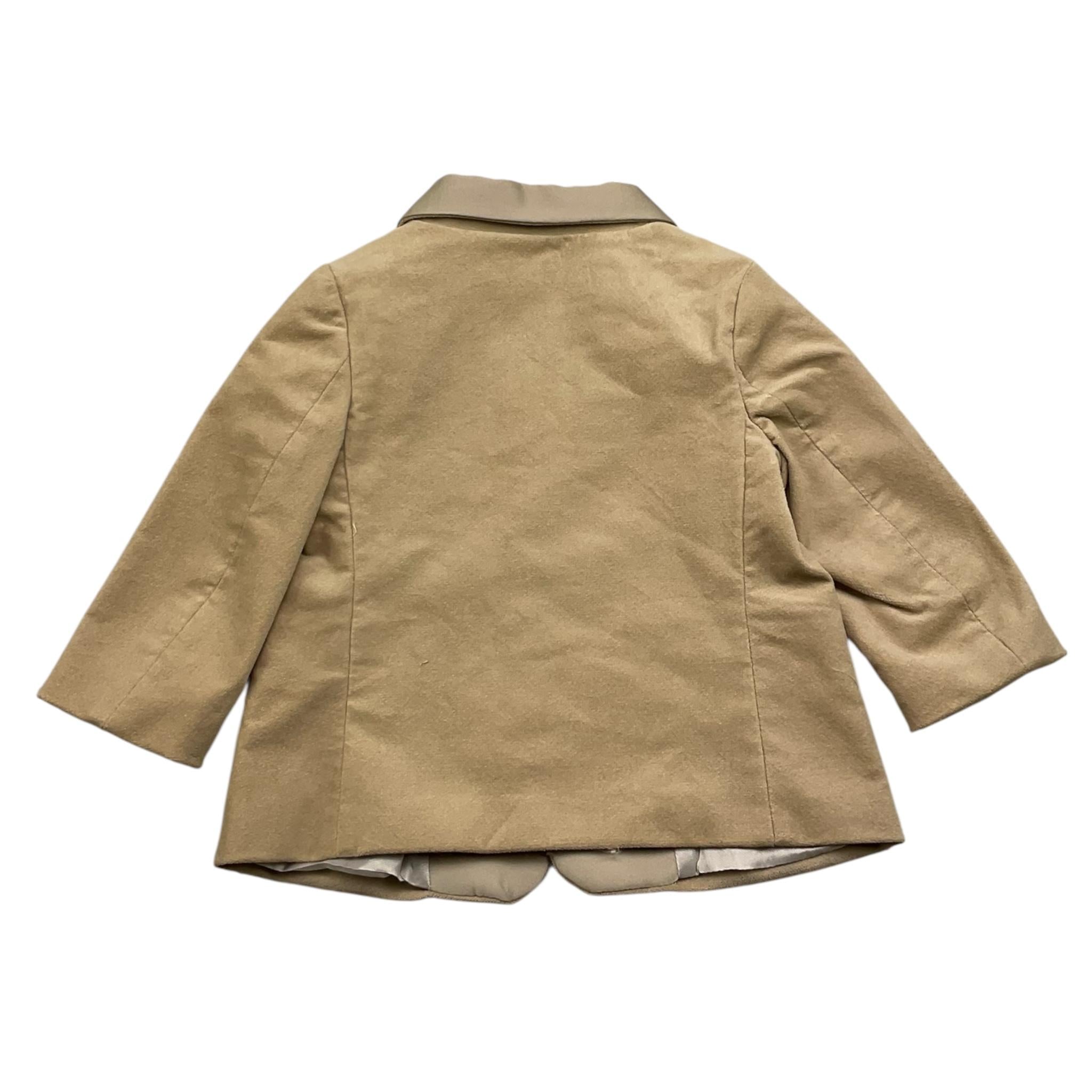 LA STUPENDERIA giacca tinta unita mnopetto Beige per Neonato CCGH51 BEIGE LA STUPENDERIA 