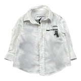 Iceberg Camicia Tinta Unita con Stampa per Neonato CMICE5113B BIANCO ICEBERG 
