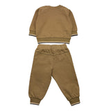 REFRIGIWEAR completo 2 pezzi felpa-pantalone tinta unita Beige per Neonato RWN836 BEIGE REFRIGIWEAR 