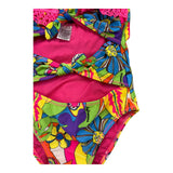 4Giveness Multicolor One Piece Swimsuit With Multicolor Pattern For Girls