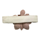 LALALU' fascia capelli tinta unita con fiore in contrasto Panna per Bambina FL9NJ PANNA LALALU' 