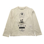LOSAN shirt girocollo tinta unita con stampa Bianco per Neonato 51032169017018N BIANCO LOSAN 