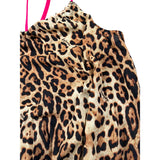 4Giveness Top Tinta Unita con Fantasia Maculata per Bambina FGCG3932 MARRONE 4GIVENESS 