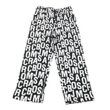 Marc Jacobs Two-Tone Tracksuit Pants With Logo White/Black For Kids