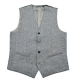 Antony Morato Gilet Tinta Unita con Microfantasia per Bambino MKVS00005 BLU ANTONY MORATO 