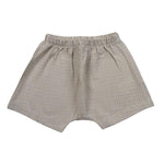 Petit Indi Bermuda Tinta Unita con Elastico In Vita per Neonato BERBEG BEIGE PETIT INDI 