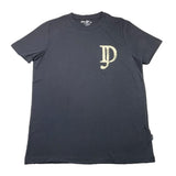 Dan John T-Shirt Solid Color Crew Neck With Print Black For Boys