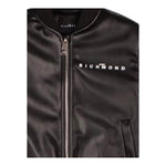 JOHN RICHMOND giubbin tinta unita in ecopelle con zip Nero per Bambino 24172GB NERO JOHN RICHMOND 