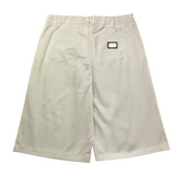 Dolce & Gabbana Bermuda Tinta Unita con Girovita Regolabile per Bambino L43Q25 BIANCO DOLCE & GABBANA 
