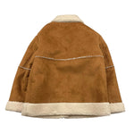 DONDUP montone tinta unita con pelliccia Cammello per Neonato DMGB012XXN CAMMELLO DONDUP 