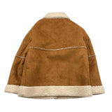 DONDUP montone tinta unita con pelliccia Cammello per Neonato DMGB012XXN CAMMELLO DONDUP 