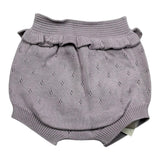 Wedoble Culotte Tinta Unita con Ricami per Neonata V2505331A LILLA WEDOBLE 