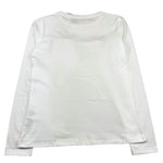 FUN & FUN shirt girocollo tinta unita con pon pon in contrasto Bianco per Bambina FCJTS00018 BIANCO FUN & FUN 