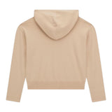 GUESS felpa tinta unita con cappuccio e logo Beige per Bambina J4BR16Z2V42 BEIGE GUESS 