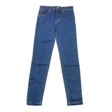 Elisabetta Franchi Jeans Solid Color with Blue Logo for Girls