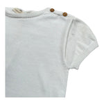 Wedoble T-Shirt Girocollo Tinta Unita per Neonato V2503302C PANNA WEDOBLE 