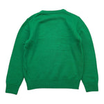 SAINT BARTH maglia girocollo tinta unita con stampa Verde per Bambino DOU0001X VERDE SAINT BARTH 