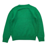 SAINT BARTH maglia girocollo tinta unita con stampa Verde per Bambino DOU0001X VERDE SAINT BARTH 