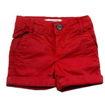 Cesare Paciotti Bermuda Tinta Unita con Girovita Regolabile per Neonato BMP1133B ROSSO CESARE PACIOTTI 