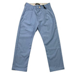 Daniele Alessandrini Plain Trousers With Adjustable Waist Blue For Boys
