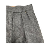 ELISABETTA FRANCHI pantalone tinta unita modello palazzo Grigio per Bambina EFPA248 GRIGIO ELISABETTA FRANCHI 