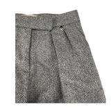 ELISABETTA FRANCHI pantalone tinta unita modello palazzo Grigio per Bambina EFPA248 GRIGIO ELISABETTA FRANCHI 