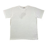 Manuel Ritz Cream Solid Color Crew Neck T-Shirt For Boys