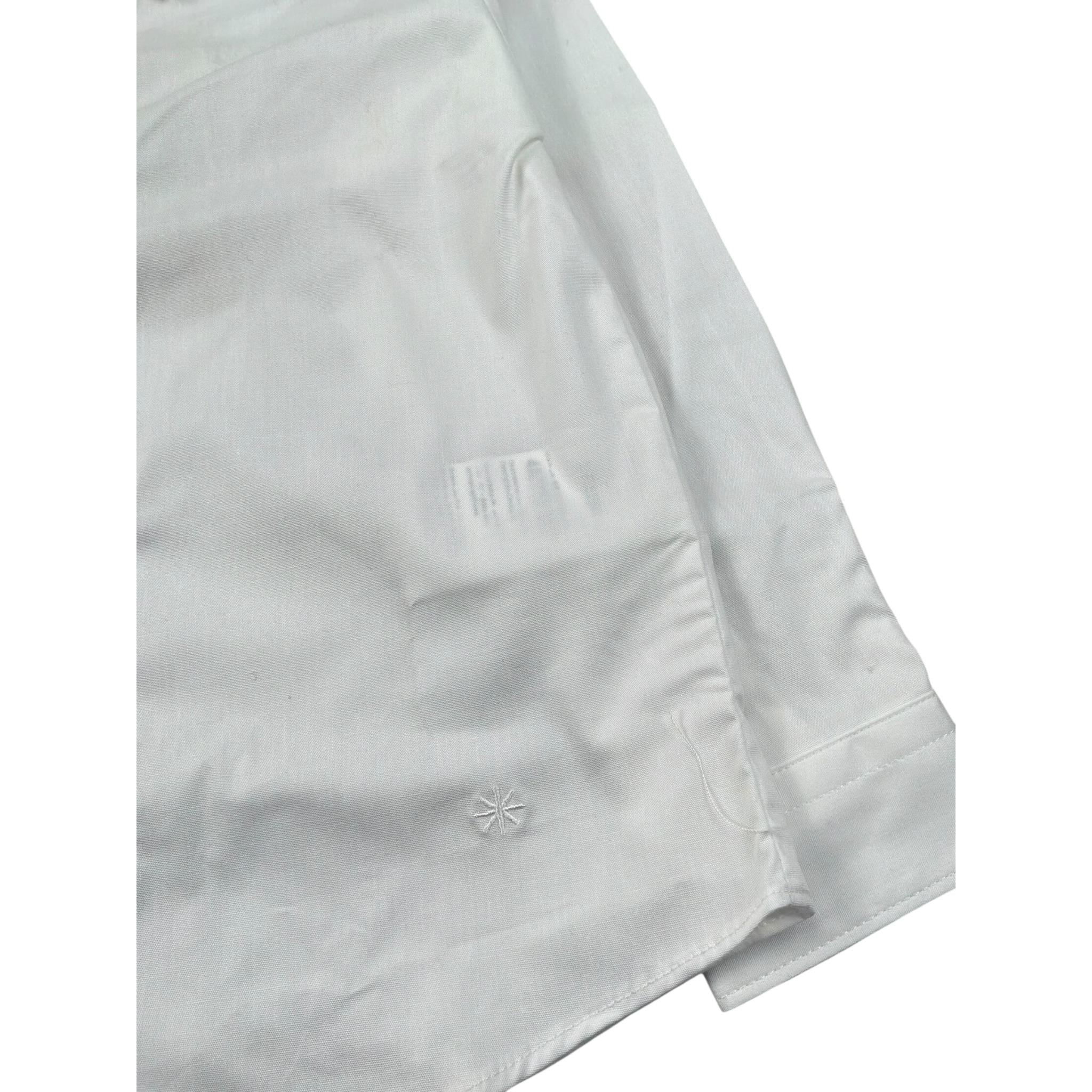 Manuel Ritz Camicia Manica Unga Tinta Unita per Neonato MR2885N BIANCO MANUEL RITZ 