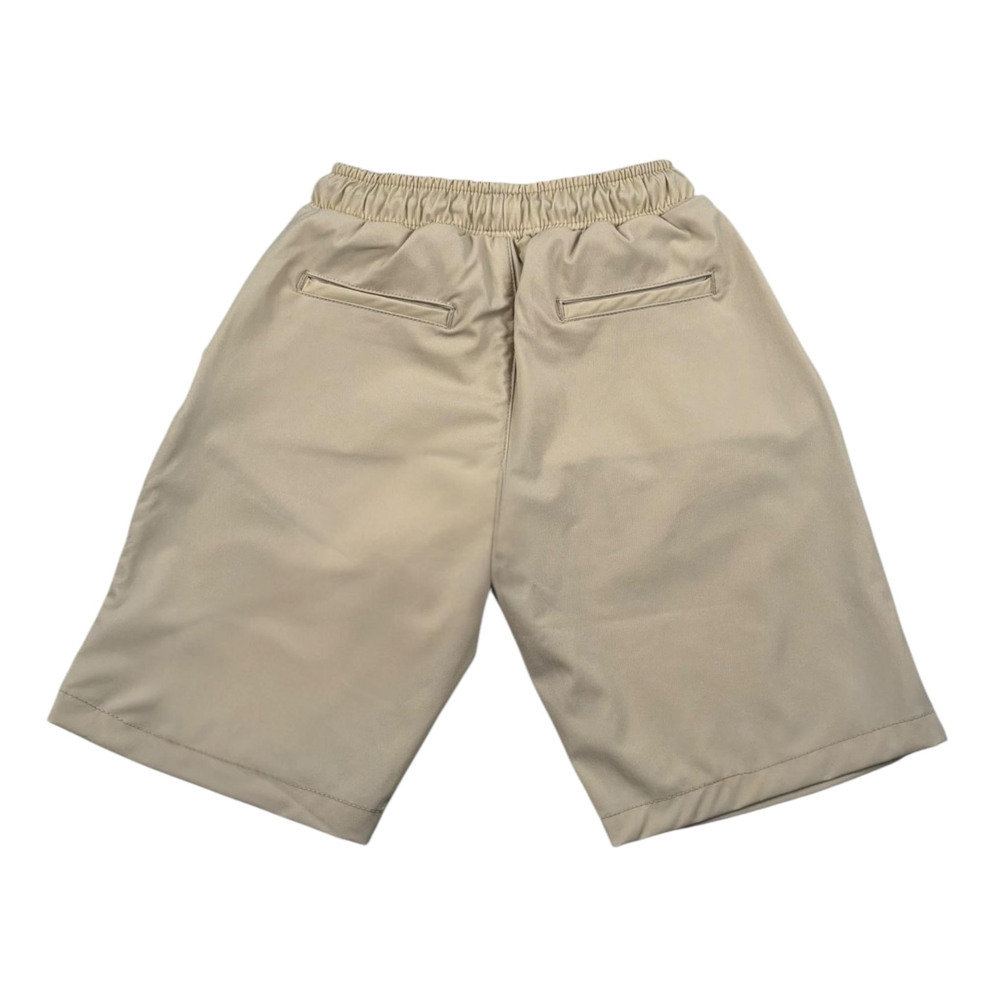 Siviglia Bermuda Tinta Unita con Elastico In Vita per Bambino SVJSO17406 BIEGE SIVIGLIA 