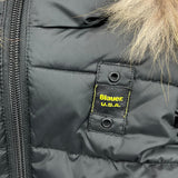 BLAUER giubbino tinta unita con zip e cappuccio Nero per Neonato 23WBBXC02296 NERO BLAUER 